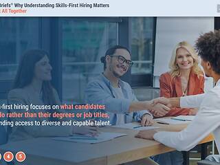 TrainingBriefs® Why Understanding Skills-First <mark>Hiring</mark> Matters